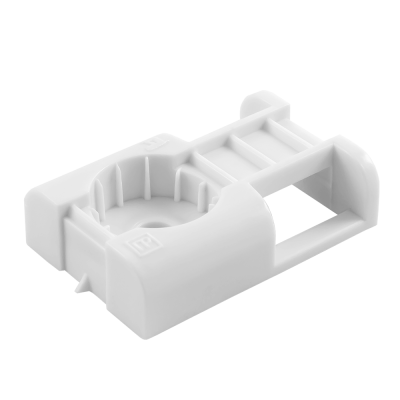 Площадка под стяжку для монтажного пистолета белая (100шт/1500шт уп/кор)