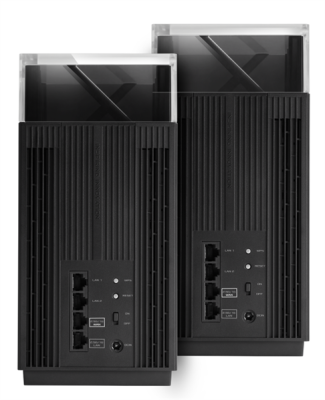 ASUS ET12(2-PK)// роутер, из 2 точек доступа, 802.11 a/b/g/n/ac/ax,  2,4 + 5 гГц; 90IG06U0-MO3A20 (ET12(2-PK))