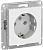 Розетка силовая Schneider Electric AtlasDesign (ATN000143) скрыт. зазем. IP20 белый