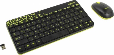 Комплект (клавиатура + мышь) Logitech MK240 Nano (920-008213)