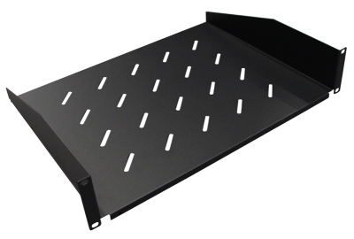 Полка фронтальная, глубина 300 мм, 2U, нагрузка - 60 кг (TWT-CB-SF300-2U/60)