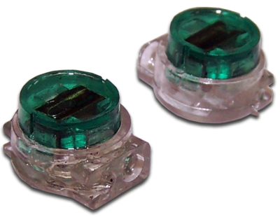 Соединитель проводов 0.4-0.9 мм, изолированный (скотчлок), параллельное подсоединение, гель, 100 шт. (TWT-SLC-UG)