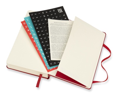 Ежедневник Moleskine CLASSIC Pocket 90x140мм 400стр. красный
