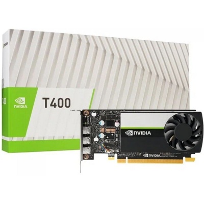 Видеокарта NVIDIA Quadro nVidia T400 1070 2048 10000 64 RTL [900-5G172-1701-000]