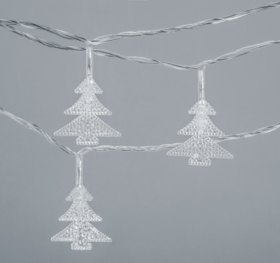 Гирлянда новогодняя светодиодная NGF-D042-04 нить елочки RGBY 1.6м IP20 Navigator Group 30611