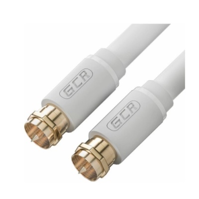 GCR Кабель 5.0m антенный (коаксиальный) Male F81 / Male F81, резьба, GCR-51825