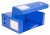 Короб архивный вырубная застежка Бюрократ -BA120BLCK пластик 1мм корешок 120мм 330х245мм черный