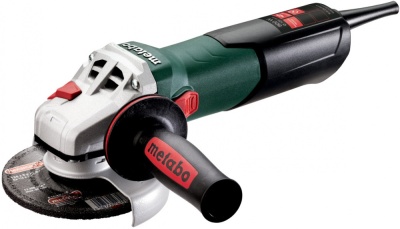 Углошлифовальная машина Metabo W 9-125 Quick 900Вт 10500об/мин рез.шпин.:M14 d=125мм