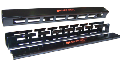 Кабельный органайзер 19" c крышкой, 1U (LAN-ORG/CV-1U)