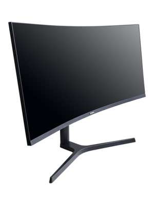 Монитор IRBIS NOBLEVIEW 34'' LED Monitor Curved 3440x1440, 21:9, VA, 400 cd/m2, 4000:1, 3ms, HDMI, DP, USB-C(65W), USB-Ax2, USB-B, PJack, Audio output, 165Hz, Tilt, Height, Swivel, внешн. бп, VESA, Black 3y (IMVW34UIDL)