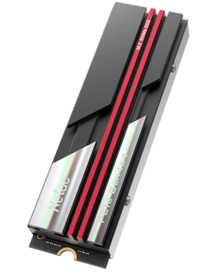 Ssd накопитель Netac SSD NV7000 PCIe 4 x4 M.2 2280 NVMe 3D NAND 2TB, R/W up to 7200/6800MB/s, with heat sink, 5y wty (NT01NV7000-2T0-E4X)