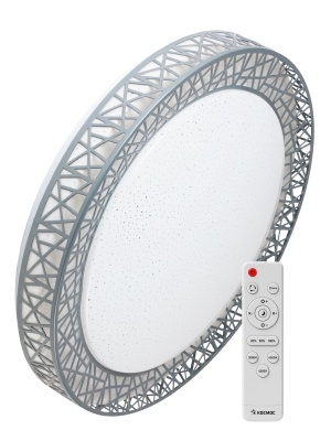 Светильник светодиодный ДБО-120 Вт настенно-потолочный управляемый Loft-G 230В 3000-6500K 9600Лм 490x100мм