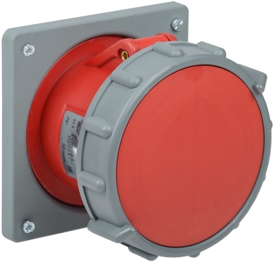 Iek PSN70-063-5-2-67 Розетка встраиваемаяССИ-435 63А-6ч/200-250/380-415В 3Р + PE + N IP67 MAGNUM