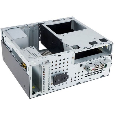 BK623BL [6132049] 400w, Slim Case, Micro-ATX / Mini-ITX, Black, Ext:5.25" x 1, 3.5" x 1 (6132049) (320497)