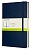 Блокнот Moleskine CLASSIC EXPENDED QP062EXPB20 130х210мм 400стр. нелинованный твердая обложка синий сапфир