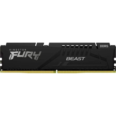 Память DDR5 8GB 5600MHz Kingston KF556C36BBE-8 Fury Beast Black RTL PC5-44800 CL36 DIMM 288-pin 1.25В Ret