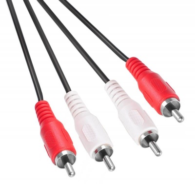 Кабель соединительный аудио Buro 2хRCA (m)/2хRCA (m) 3м. черный (BAAC024-3)