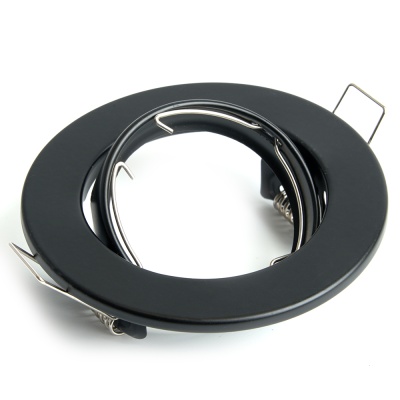 Светильник ИВО-50w G5.3 поворотный черный матовый