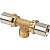 Тройник-пресс Giacomini латунь НР 26х3/4", RM153Y049