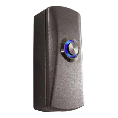 Tantos TS-CLICK light (серебряный антик) накладная кнопка выхода с подсветкой