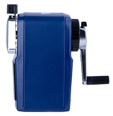 Точилка для карандашей механическая Deli 71156BLUE 1 отверстие металл синий