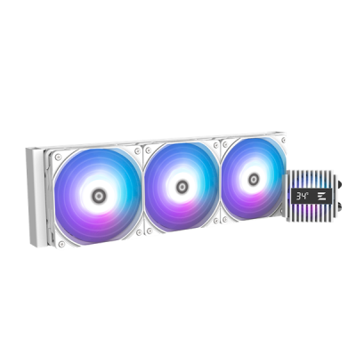 Система водяного охлаждения Zalman CPU Liquid Cooler 360mm, ARGB, white (ALPHA2 A36 White)