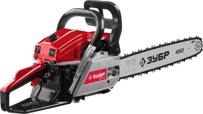 Бензопила Зубр ПБЦ-М52-45 2600Вт 3.5л.с. дл.шин.:18" (45cm)
