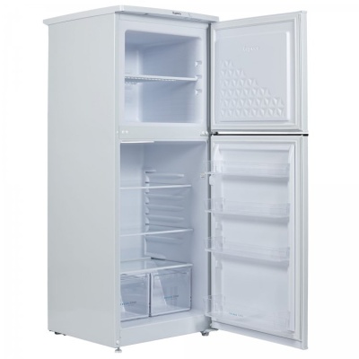 Холодильник Бирюса 553 белый двухкамерный 160/70л морозилка сверху автоматическое оттаивание