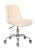 Кресло Бюрократ CH-350SL светло-бежевый искусст.кожа/ткань крестовина металл хром
