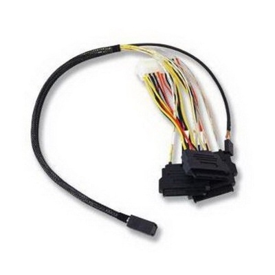 Кабель ACD-SFF8643-SAS8482SB-10M, INT, SFF8643-to-4*SFF8482 ( HDmSAS -to- 4*SAS internal cable) 100cm (аналог LSI00412, 2280100-R) (6705049)