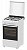Плита Газовая Darina 1B1 GM 441 008 W белый реш.чугун