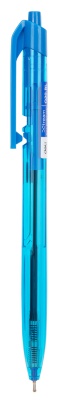 Ручка шариковая Deli EQ20-BL X-tream авт. 0.7мм синий/прозрачный синие чернила (1шт)