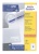 Этикетки Avery Zweckform 3424 A4 105x48мм 12шт на листе/70г/м2/100л./белый матовое самоклей. универсальная