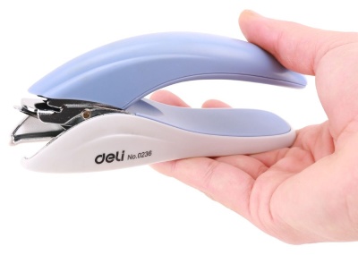Антистеплер Deli E0236 24/6 26/6 23/6 23/13 ассорти коробка