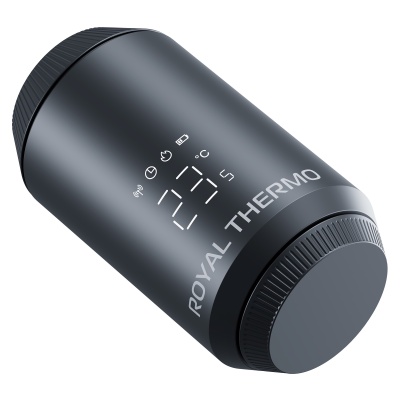 Термостат радиаторный электронный Royal Thermo Smart Heat 2.0, черный