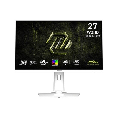 Монитор MSI 27" MAG 274QRFW X32, 16:9, IPS, QHD, 0,5ms, 300cd, 320Hz, HDMI, DP, HAS