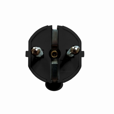 Евровилка угловая с ушком черная