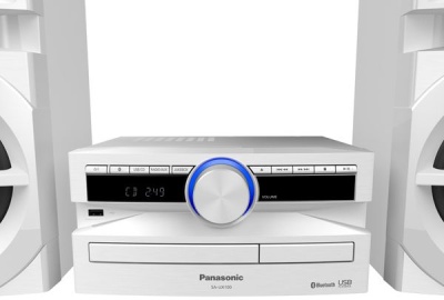 Минисистема Panasonic SC-UX100EE-W белый 300Вт/CD/CDRW/FM/USB/BT