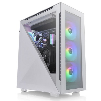 Divider 500 TG Snow ARGB CA-1T4-00M6WN-01 White/Win/SPCC/Tempered Glass*4/120mm ARGB Fan*3/120mm Standard Fan*1 (527897)