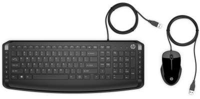 Клавиатура и мышь Keyboard and Mouse HP Pavilion 200 Wired RUSS (black) cons (9DF28AA#ACB)