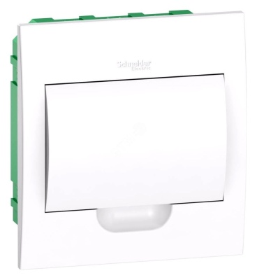 Systeme electric EZ9E108P2FRU Щит распределительный встраиваемый белый дверь белая на 8 модулей IP40 Easy9