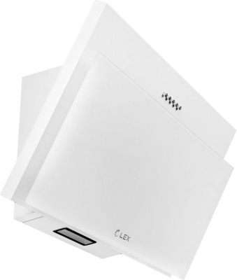 Вытяжка каминная Lex Luka 500 белый управление: кнопочное (1 мотор)
