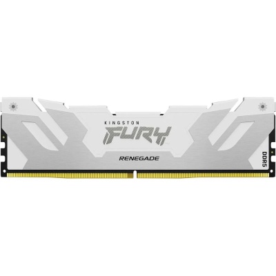 Оперативная память Kingston Fury Renegade KF564C32RW-16 DDR5 -  1x 16ГБ 6400МГц, DIMM,  White,  Ret