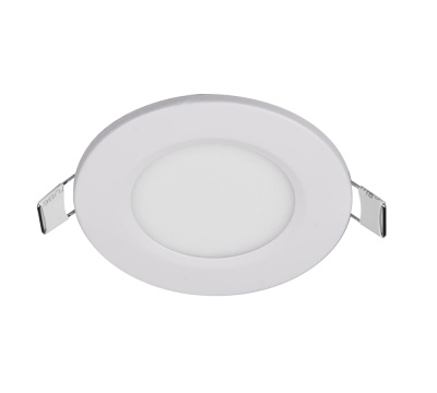 Светильник светодиодный ДВО-3w 6500K 200 Лм IP40 WH d80мм встраиваемый круг JazzWay 5008441a