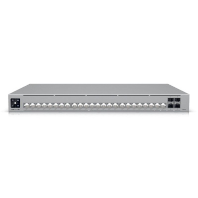 Ubiquiti UniFi Switch Pro HD 24 PoE PoE-коммутатор в стойку, 22х 2.5G RJ45, 2х 10G RJ45, 4х 10G SFP+, раздача 600 Вт