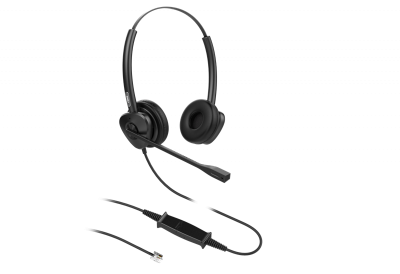 Гарнитура для ip телефонов Fanvil,HT302, стерео, HD звук, переходник QD  на RJ9 (HT302)