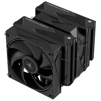 Вентилятор для процессора Thermalright Cooler Royal Pretor 130 Black / PWM/ all Intel/AMD/ 2 fans/
6mm*6/ Screws