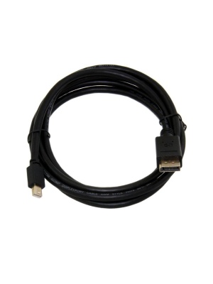 Кабель-переходник 4K*60Hz 1.2V Mini DisplayPort M <--> Display Port M 1,8м Telecom (TA682-1.8M) VCOM Telecom Mini DisplayPort (m) to DisplayPort (m) (TA682-1.8M)
