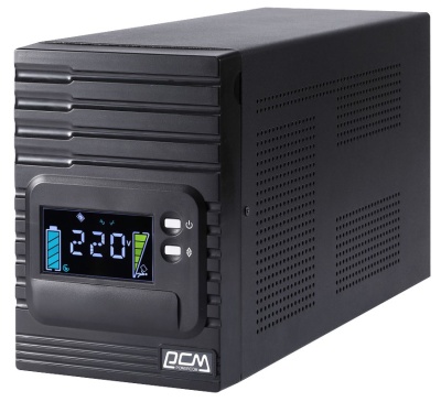Источник бесперебойного питания Powercom Smart King Pro+ SPT-2000 LCD 1600Вт 2000ВА черный Powercom Smart King Pro+ SPT-2000 LCD (SPT-2000-II LCD)