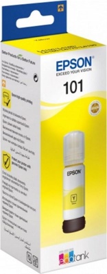 Картридж струйный Epson L101 C13T03V44A желтый (6000стр.) (70мл) для Epson L4150/L4160/L6160/L6170/L6190